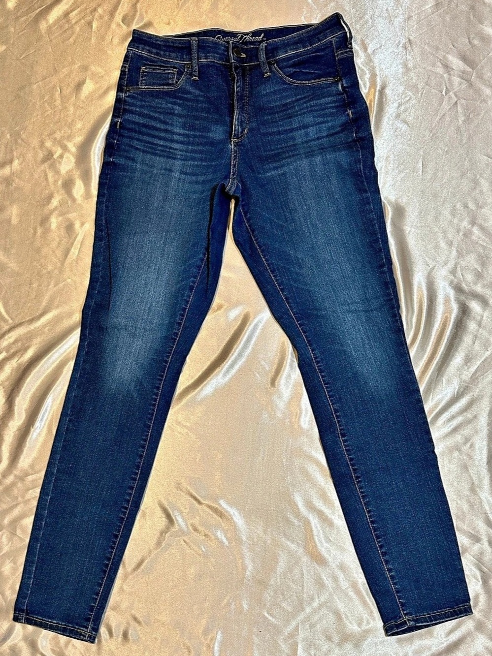Universal Thread Women's Everyday High-Rise Skinny Jeans Blue Waist 10/30